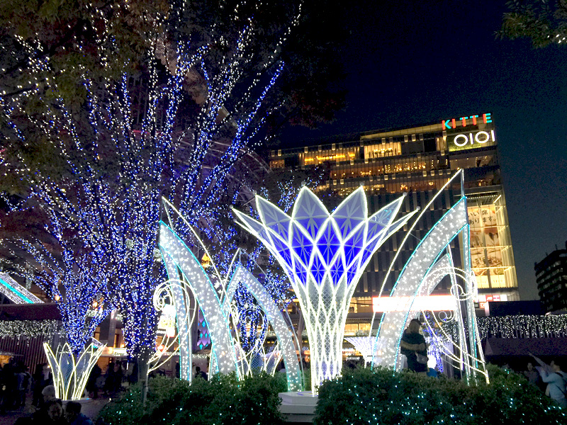 2018年博多駅イルミネーション