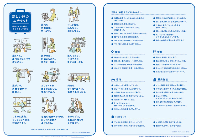 楽しい旅にする為のエチケット